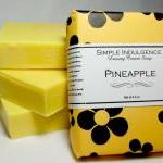 Pineapple Simple Indulgence Handmade Soap, Shea..