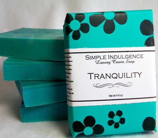Tranquility Handmade Soap, Simple Indulgence Shea Formula