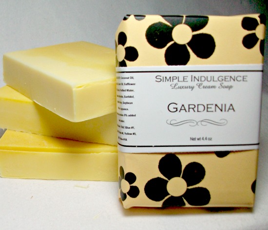 Gardenia Simple Indulgence Handmade Soap